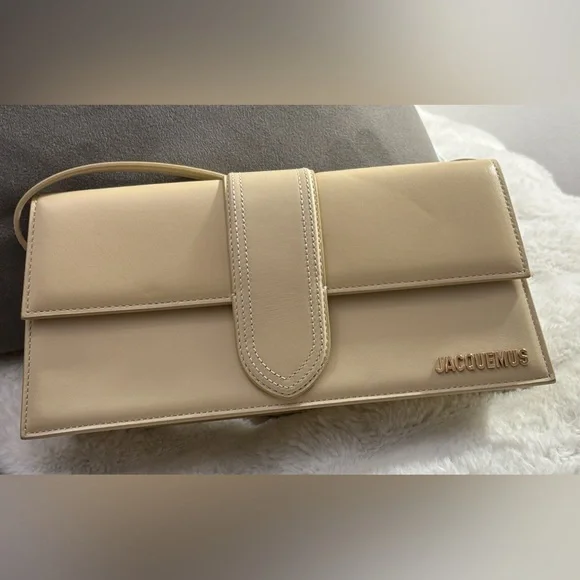 Jacquemus Le Bambino Long bag in calf leather.